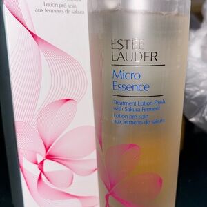 Estee Lauder Micro Essence Treatment Lotion - Pink and Gold Design